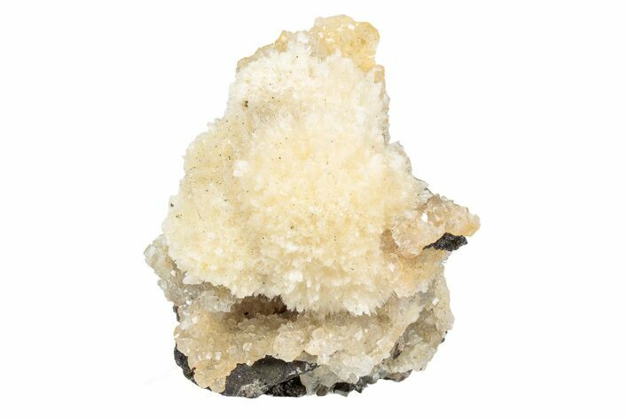 Thomsonite (Zeolite) on Sparkling Heulandite - Maharashtra, India #238472